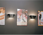 Progress Lighting P7103-31 Black One-Light Wall Sconce, 14-Inch Width X 7-Inch Height,