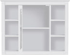 36" Bathroom Vanity with Matching Medicine Cabinet, Modern Sink Storage Cabinet with Drawers, Soft Closing Doors and Shelf, Bathroom Vanities with Sink & Mirror