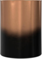 SIMPLIHOME Curtis Industrial 16 Inch Wide Metal Cylinder Accent Table in Ombre Black/Copper, Fully Assembled, for The Living Room and Bedroom