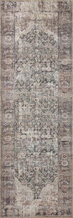 Loloi Amber Lewis Georgie Collection GER-08 Lagoon/Beige 10'-0" x 14'-0", .19" Pile Height, Area Rug