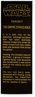 Star Wars: The Empire Strikes Back Title Crawl Printed Area Rug | Indoor Floor Mat, Accent Rug For Living Room and Bedroom, Home Decor For Kids Playroom | Movie Gifts And Collectibles | 27 x 77 Inches