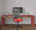 Tempur-Pedic Synchro-Tilt Task Chair, Red