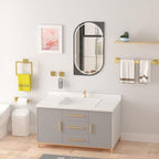 Bathroom Accessory Towel Bar Set: 5 Pieces Gold Bathroom Hardware Square SUS304 Stainless Steel - 24 Inch Wall Mounted Towel Rack&Toilet Paper Holder&Towel Ring and Towel Hook