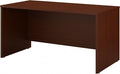 Bush Business Furniture Series C 60W x 30D Office Desk in Mahogany, Commercial Quality Computer Table for Home or Professional Workspace