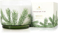 Thymes Frasier Fir Candle - Heritage Pine Needle Luminary Scented Candles - Elegant Pine Candle - Crisp Siberian Fir, Cedarwood & Sandalwood - Holiday Candles - Christmas Decor (Small, 7.5 oz)