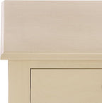 SAFAVIEH Home Collection - Athena Sand Console Table with 2 Drawers and 1 Shelf, Farmhouse Accent Entryway Table (CNS5702E)