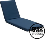 Tommy Bahama Chaise Cushion, 24" X 79" X 2.5", Bamboo Bay Cobalt