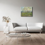 Wieco Art Large Canvas Prints Wall Art Orchard with Blossoming Apricot Trees Artwork of Van Gogh Famous Oil Paintings Reproduction Modern Classic Giclee Flowers Landscape Pictures for Home Decor