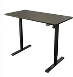 Stand Up Desk Store Electric Compact Standing Desk (Black Frame/Matte Black Top, 48” Wide)
