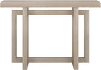 Henn&Hart 44'' Wooden Rectangular Console Table Entryway Table, Sofa Table for Entryway, Living Room, Couch, Hallway, or Office, Alder White