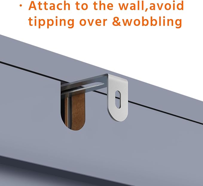 Yaheetech Over The Toilet Storage Cabinet, Free Standing Toilet Rack with Adjustable Shelves and Tempered Glass Doors for Bathroom Washroom, Grey