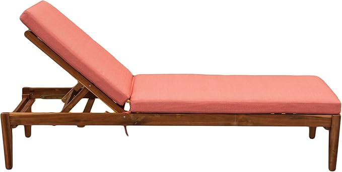 Tommy Bahama Chaise Cushion, 26" X 77" X 2.5", Bamboo Bay Mango