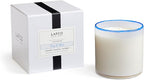 LAFCO New York Signature Candle, Fog & Mist - 15.5 oz - 90-Hour Burn Time - Reusable, Hand Blown Glass Vessel - Made in the USA