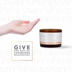 Pecksniff's Re-Charge Invigorating 3-Wick Candle - Cinnamon & Ginger Aroma, Premium Quality Wax, 283g, Long-Lasting Scent for Focus and Energy