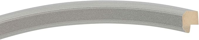 OVALCREST Oval Beveled Wall Mirror for Home Decor - Toronto Style - Silver Spray - 22" x 18"