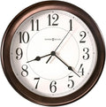 Howard Miller Fruitland Wall Clock II 549-683 – 8.5-Inch Round Oil-Rubbed Bronze Finished Case, Modern Home Decor, Quartz Movement Timepiece, 3-Point Secure Screw Mount System