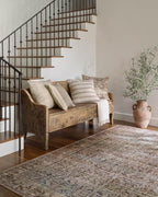 Loloi Amber Lewis Georgie Collection GER-09 Multi/Spice 3'-0" x 12'-0", .19" Pile Height, Runner Rug