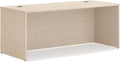 HON MOD Executive Desk 72-Inch Large Computer Desk Shell, Thick Wooden Laminate, Modern Table with Cord Management, 72" W x 30" D x 29" H, Desert Oak