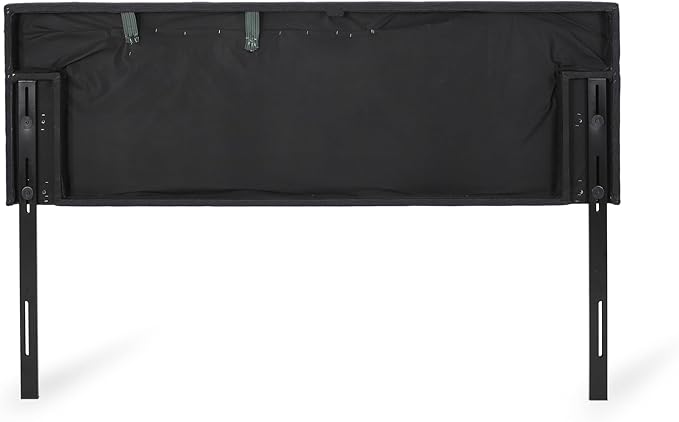 Christopher Knight Home Contemporary Upholstered King/Cal King Headboard, Black