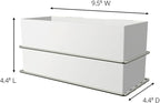 Command Wall and Cabinet Organizer with Water Resistant Command Strips, Organize Your Bathroom, Easy to Open Packaging