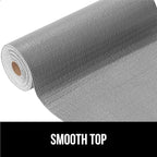 GORILLA GRIP Slip Resistant Drawer and Shelf Liner 2 Pack, Non Adhesive Water Resistant, Easy Clean and Trim, Smooth Surface Liners for Kitchen Cabinet, Shelves, Drawers, Pantry, 17.5 IN x 20 FT, Gray