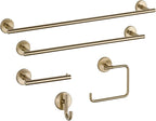 Delta Trinsic (1-Pack) Towel Hooks Champagne Bronze Single Bathroom Hooks Wall Mounted for Robes & Towels Hand Towel Hook Holder Kitchen, Bathroom Accessories
