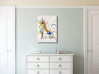Wieco Art Canvas Prints Gewebe 1923 by Wassily Kandinsky Classic Art Reproductions Abstract Gallery Wrapped Canvas Wall Art for Living Room Home Decor and Wall Decorations