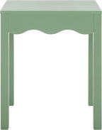 SAFAVIEH Home Collection Litith Sage Square Wave Accent Table
