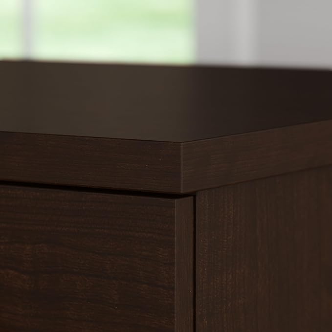 Bush Furniture 2 Drawer Lateral File Cabinet, Letter and Legal-Size Document Storage for Home or Professional Office, Somerset Collection, Mocha Cherry