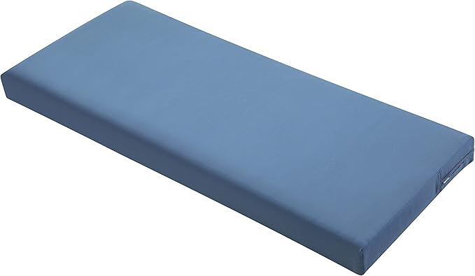 Classic Accessories Ravenna 42 x 18 x 3 Inch Bench/Settee Cushion, 1 Count (Pack of 1), Empire Blue, Patio Loveseat Cushion