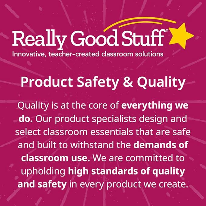 Really Good Stuff Classroom Stacking Bins - Neon - Set of 4