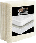 GORILLA GRIP Non Slip Mattress Gripper, Prevents Mattresses from Sliding and Holds Bed in Place, Pad Grips Beds, Sofa, Couch, Chair Cushions and Helps Keep Topper from Slipping, Easy Trim Pads Twin XL