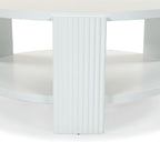 SAFAVIEH Couture Collection Liabella White Round Coffee Table