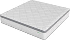 Novilla Twin Mattress, 10 Inch Twin Hybrid Mattress for Kids, Pocket Innerspring Pillow Top Mattresses for Motion Isolation, Pressure Relief & Edge Support, Medium Firm Feel