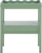 SAFAVIEH Home Collection Darlyn Sage Green 1-Drawer Rectangle Accent Table
