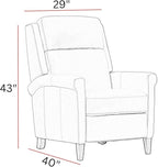 Parker Living Northfield - Lotus Cream Manual Recliner