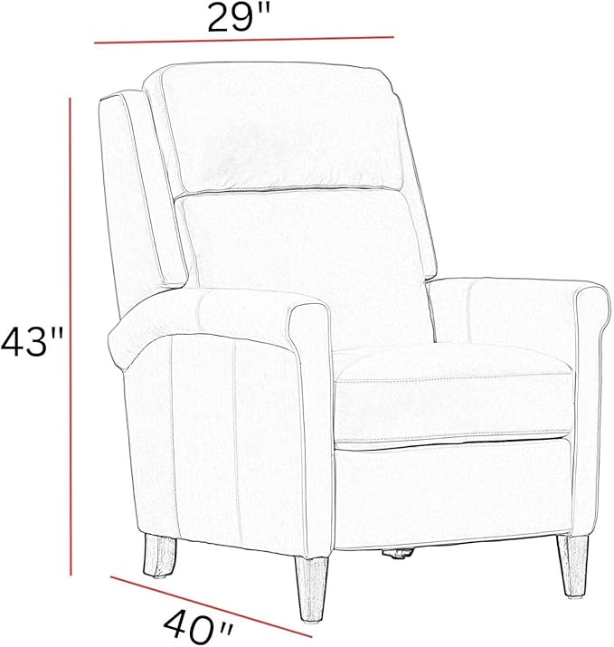 Parker Living Northfield - Lotus Cream Manual Recliner