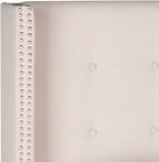 SAFAVIEH Headboard Collection Keegan Headboard, Queen, Taupe