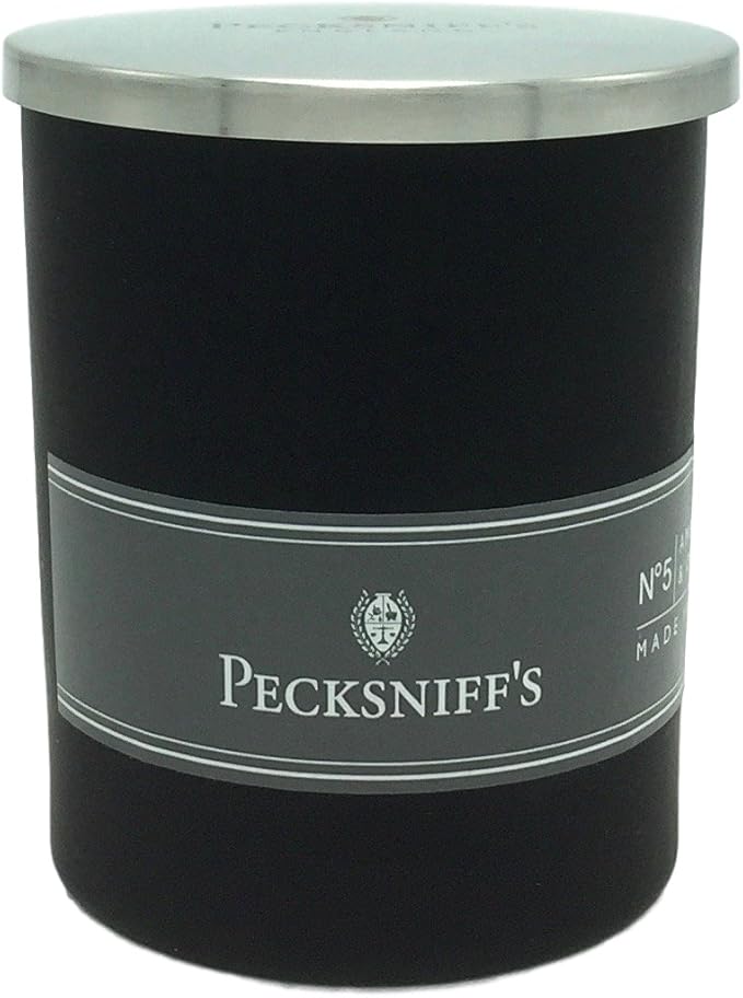 Pecksniffs Amber & Oud Wood Candle 6.34 Oz. in Glass from England