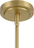 Possini Euro Design Evelyn 33" Modern Chandelier Ceiling Light Fixture Dining Room Over Table Kitchen Island Foyer Sputnik Hanging 6-Light LED Dimmable Brushed Gold Finish Glass Hallway Large