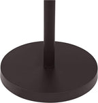 Possini Euro Design Nayla Modern Floor Lamp Standing 62.5" Tall Bronze Steel Slender Column Off White Fabric Tapered Drum Shade Decor for Living Room Reading House Bedroom Home