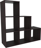 ClosetMaid Cubeicals 3-2-1 Cube Storage Shelf Organizer Bookshelf - Vertical/Horizontal, Easy Assembly - Espresso Wood Finish