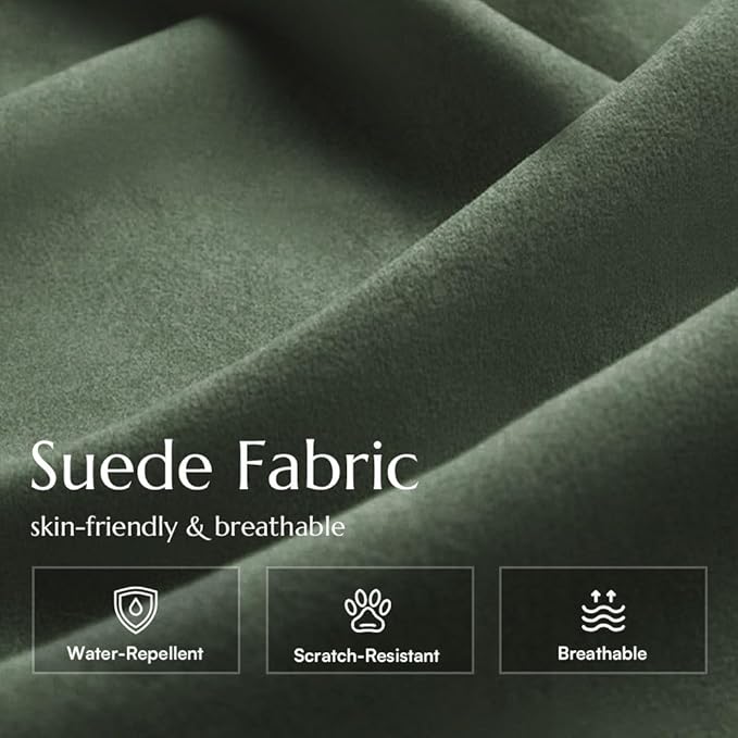 POVISON Oversized Modular Sectional Sailboat Sofa for Living Room with Adjustable Backrest Modern Sectional Couches Loveseat Large Deep Sofa 2 Seats with 2 Ottomans Comfy Cloud Couch for House Office