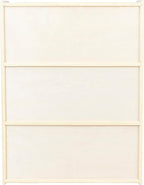 3-Shelf Bookcase, Montessori Bookshelf and Storage Unit in Birch Plywood, Arts & Crafts Supplies Organizer for Toddlers (42")