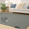 GORILLA GRIP Slip Resistant Soft Washable Stain Resistant Area Rug, 5x7, Plush Thick Carpet for Nursery, Bedroom, Living Room, Non-Shedding Floor Rugs, Kid and Pet Friendly, Baby Home Decor, Gray