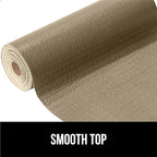 GORILLA GRIP Slip Resistant Drawer and Shelf Liner 2 Pack, Non Adhesive Water Resistant, Easy Clean and Trim, Smooth Surface Liners for Kitchen Cabinet, Shelves, Drawers Pantry, 17.5 IN x 20 FT, Beige