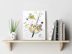 Wieco Art Canvas Prints Delicate Tension #85, 1923 by Wassily Kandinsky Classic Art Reproductions Canvas Wall Art for Home Decoration