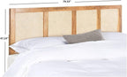 SAFAVIEH Home Collection Vienna Natural Cane King Headboard Platform