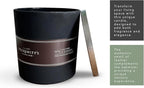 Pecksniff's Leather & Oakmoss Candle | 3 Wicks, 550g /19.4 oz