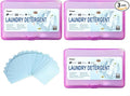 Laundry Detergent Sheets | Ultra-Portable| travel size | 96 Loads, 5-Second Dissolve | TSA-Approved & Eco-Friendly | 2X Stain Removal Tech | HE Safe, Fresh Botanical Scent
